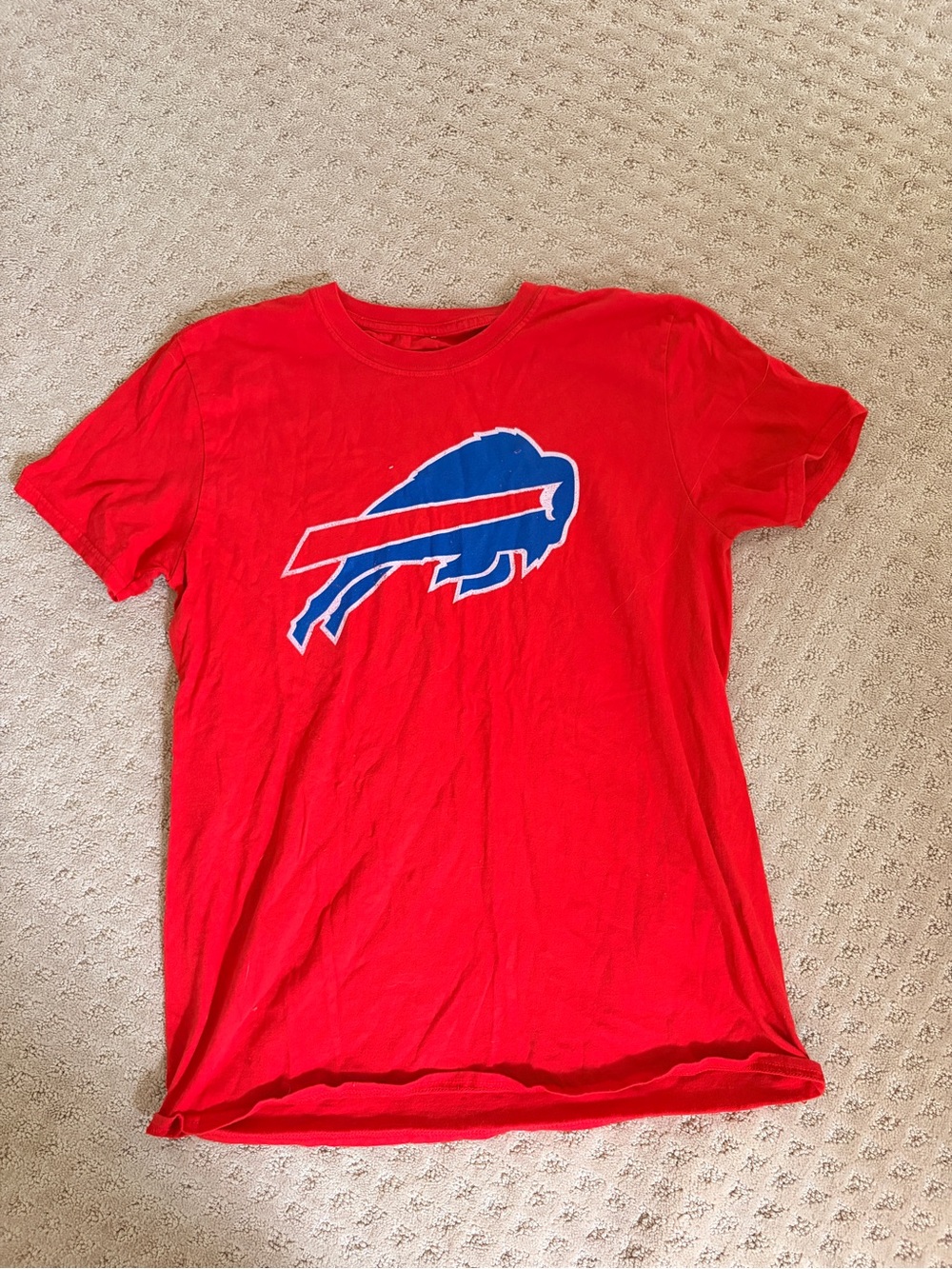 Diggs Buffalo Bills Red Logo Tee